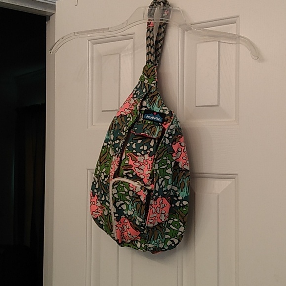 KAVU Rope Pack Sling Crossbody Bag Backpack NWOT - Picture 4 of 14